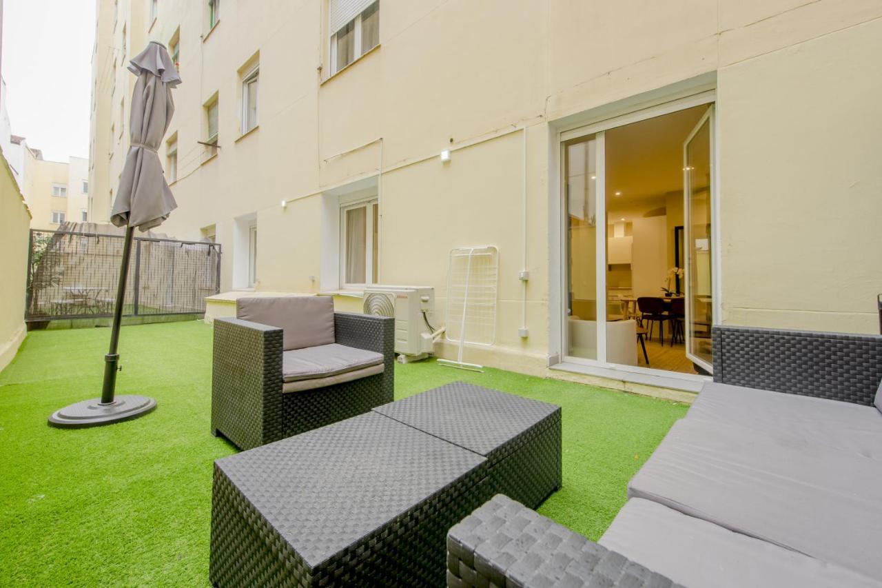 Acogedor Apt 3 Habitaciones Y Terraza En El Centro Madryt Zewnętrze zdjęcie